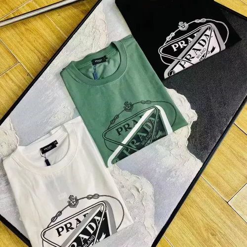 Replica Prada T-Shirts Short Sleeved For Men #1297759 $32.00 USD for Wholesale