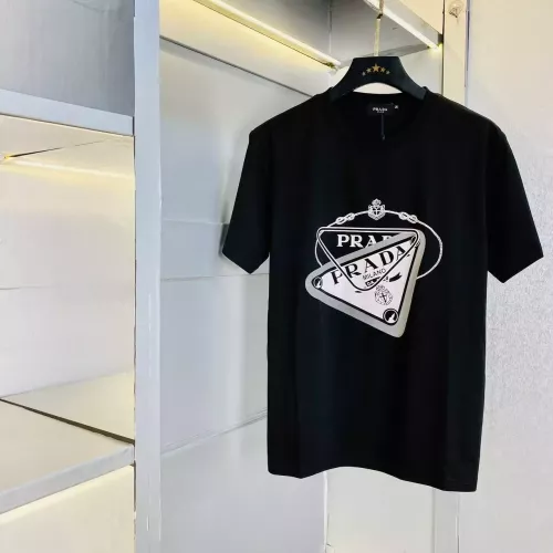 Prada T-Shirts Short Sleeved For Men #1297761 $32.00 USD, Wholesale Replica Prada T-Shirts