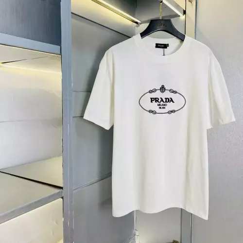 Prada T-Shirts Short Sleeved For Unisex #1297766 $32.00 USD, Wholesale Replica Prada T-Shirts