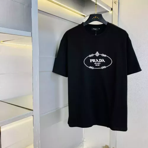 Prada T-Shirts Short Sleeved For Unisex #1297768 $32.00 USD, Wholesale Replica Prada T-Shirts