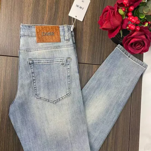 Replica Christian Dior Jeans For Men #1297784 $48.00 USD for Wholesale