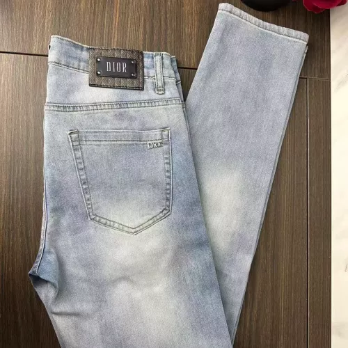 Replica Christian Dior Jeans For Men #1297785 $48.00 USD for Wholesale