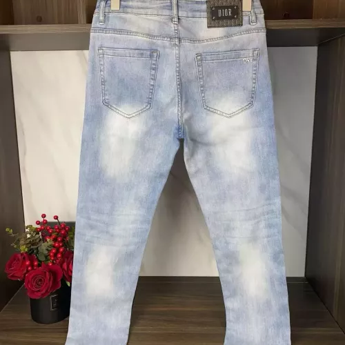 Replica Christian Dior Jeans For Men #1297785 $48.00 USD for Wholesale