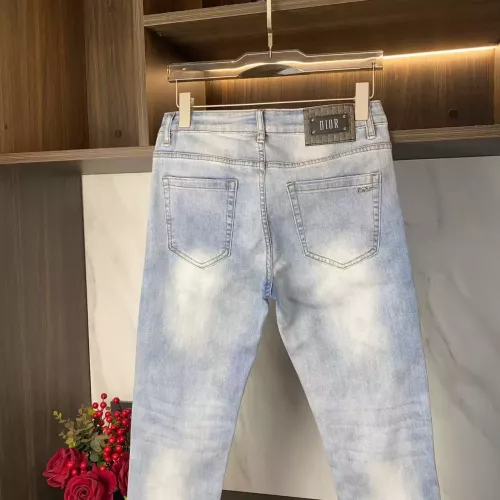 Replica Christian Dior Jeans For Men #1297785 $48.00 USD for Wholesale