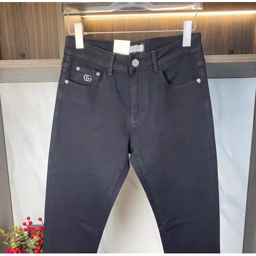 Replica Gucci Jeans For Men #1297788 $48.00 USD for Wholesale