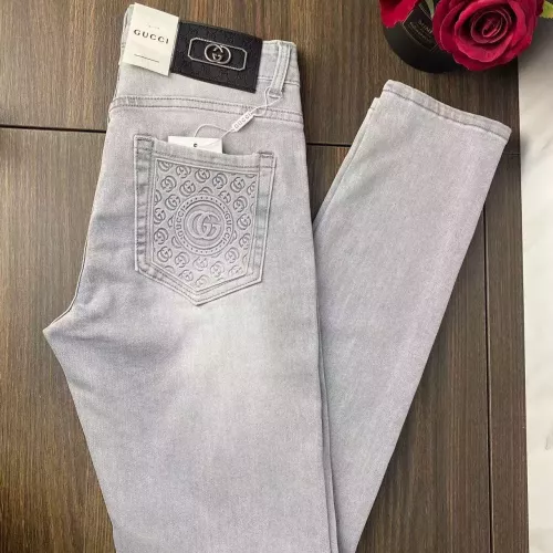 Replica Gucci Jeans For Men #1297789 $48.00 USD for Wholesale