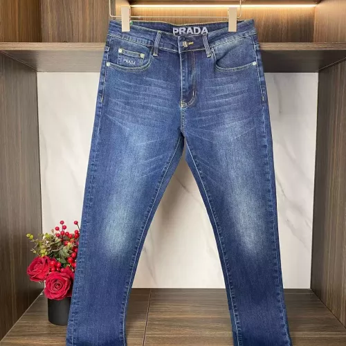 Replica Prada Jeans For Men #1297794 $48.00 USD for Wholesale