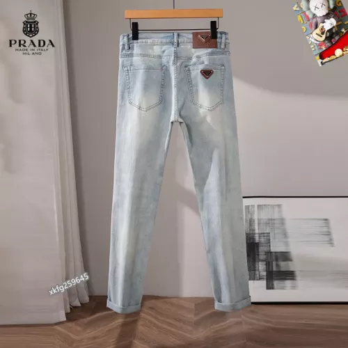 Replica Prada Jeans For Men #1297818 $48.00 USD for Wholesale