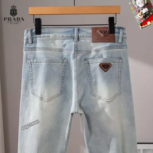 Replica Prada Jeans For Men #1297818 $48.00 USD for Wholesale