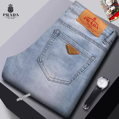 Replica Prada Jeans For Men #1297819 $48.00 USD for Wholesale