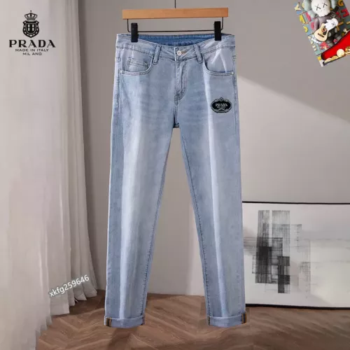 Replica Prada Jeans For Men #1297819 $48.00 USD for Wholesale