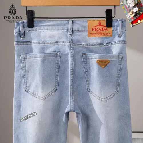 Replica Prada Jeans For Men #1297819 $48.00 USD for Wholesale