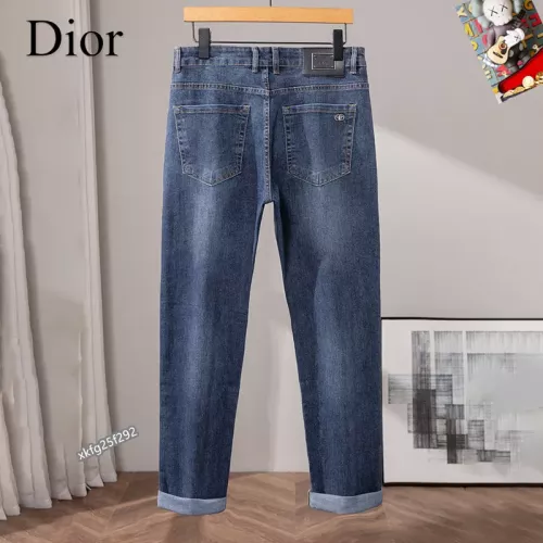 Replica Christian Dior Jeans For Men #1297820 $48.00 USD for Wholesale