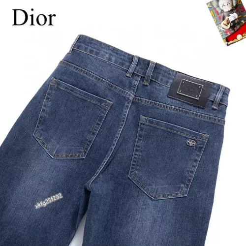 Replica Christian Dior Jeans For Men #1297820 $48.00 USD for Wholesale