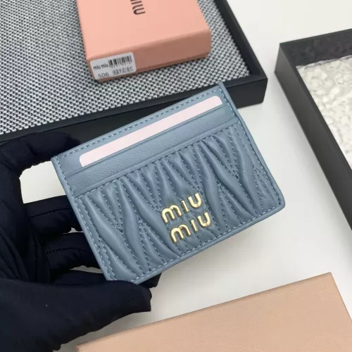 MIU MIU Card Case #1297823 $29.00 USD, Wholesale Replica MIU MIU Fashion Wallets