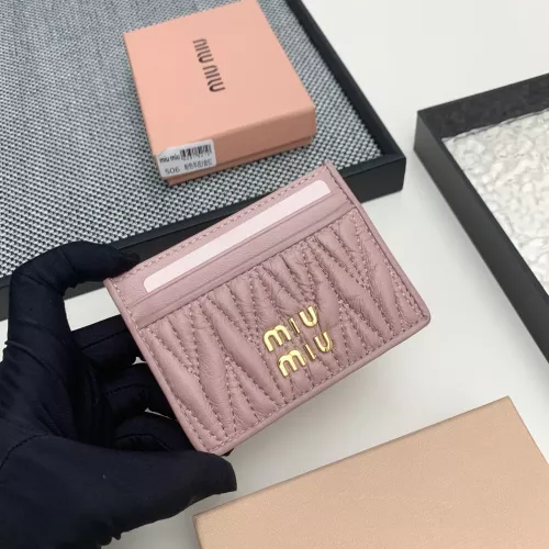 MIU MIU Card Case #1297824 $29.00 USD, Wholesale Replica MIU MIU Fashion Wallets