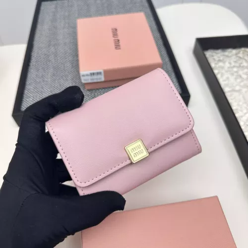 MIU MIU Wallets #1297829 $38.00 USD, Wholesale Replica MIU MIU Fashion Wallets