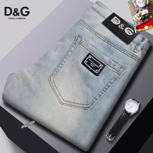 Dolce &amp; Gabbana D&amp;G Jeans For Men #1297839 $48.00 USD, Wholesale Replica Dolce &amp; Gabbana D&amp;G Jeans