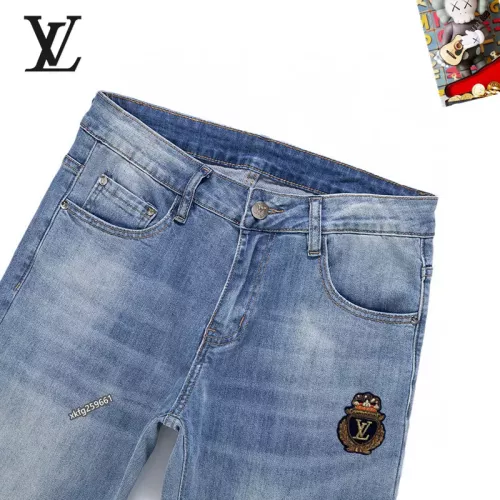 Replica Louis Vuitton LV Jeans For Men #1297843 $48.00 USD for Wholesale