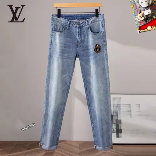 Replica Louis Vuitton LV Jeans For Men #1297843 $48.00 USD for Wholesale