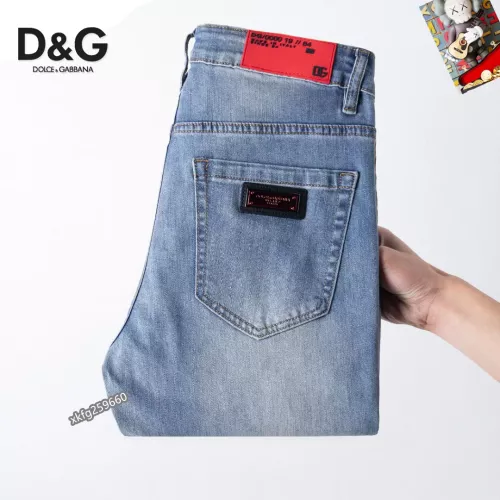 Replica Dolce & Gabbana D&G Jeans For Men #1297846 $48.00 USD for Wholesale