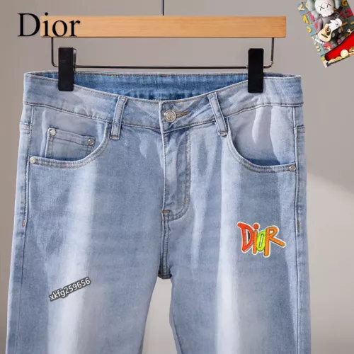 Replica Christian Dior Jeans For Men #1297848 $48.00 USD for Wholesale