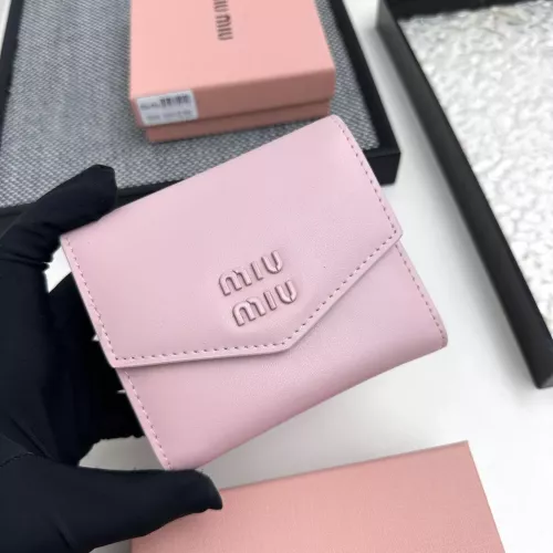 MIU MIU Wallets #1297851 $42.00 USD, Wholesale Replica MIU MIU Fashion Wallets