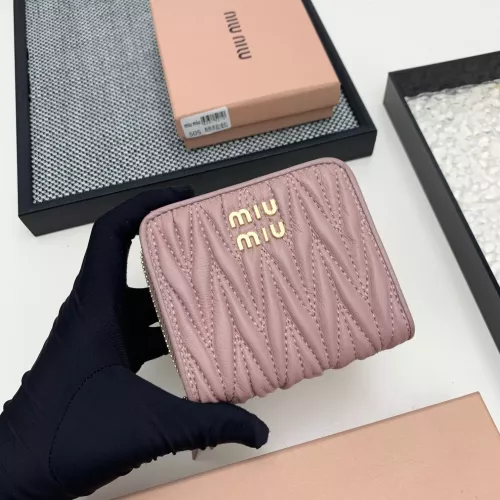 MIU MIU Wallets #1297857 $42.00 USD, Wholesale Replica MIU MIU Fashion Wallets