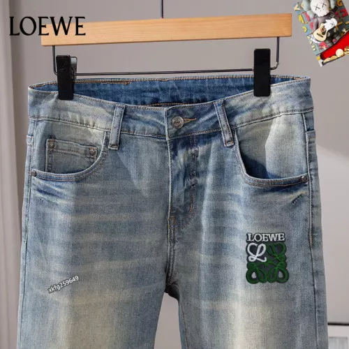 Replica LOEWE Jeans For Men #1297858 $48.00 USD for Wholesale