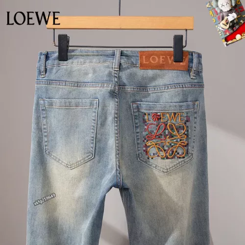 Replica LOEWE Jeans For Men #1297858 $48.00 USD for Wholesale