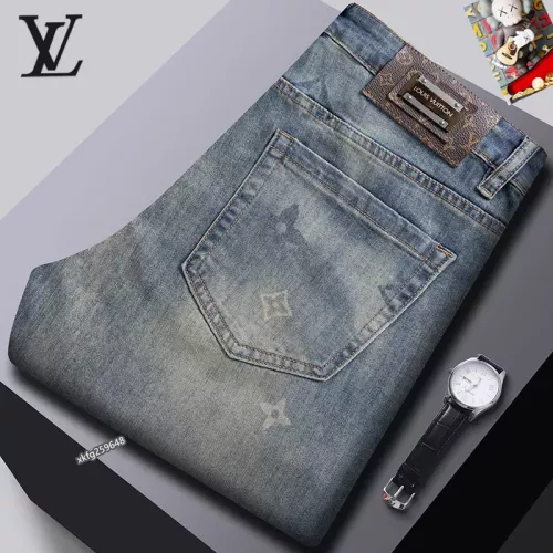 Louis Vuitton LV Jeans For Men #1297860 $48.00 USD, Wholesale Replica Louis Vuitton LV Jeans