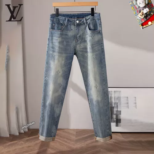 Replica Louis Vuitton LV Jeans For Men #1297860 $48.00 USD for Wholesale