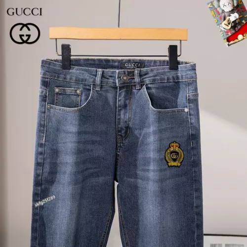 Replica Gucci Jeans For Men #1297864 $48.00 USD for Wholesale