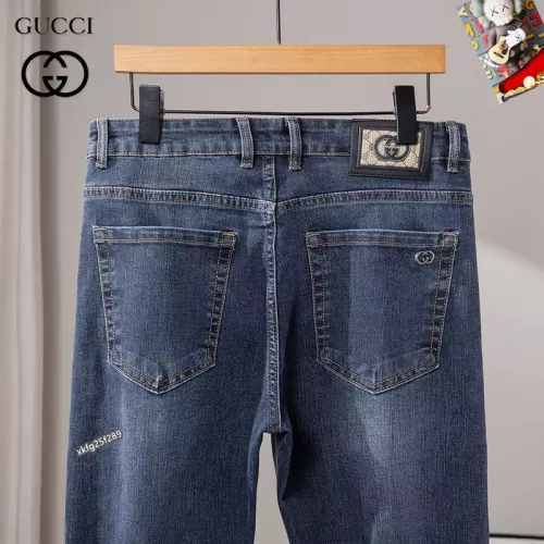 Replica Gucci Jeans For Men #1297864 $48.00 USD for Wholesale