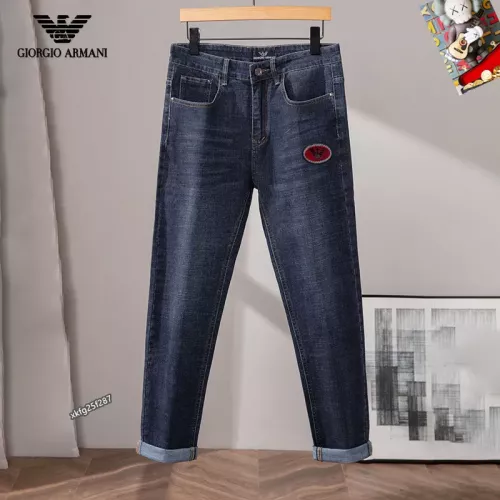 Replica Armani Jeans For Men #1297866 $48.00 USD for Wholesale