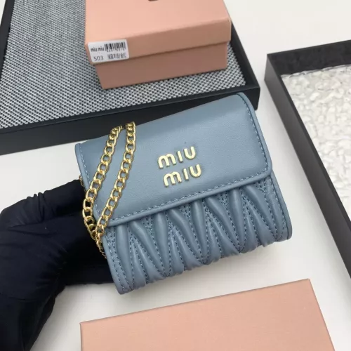 MIU MIU Wallets #1297869 $45.00 USD, Wholesale Replica MIU MIU Fashion Wallets