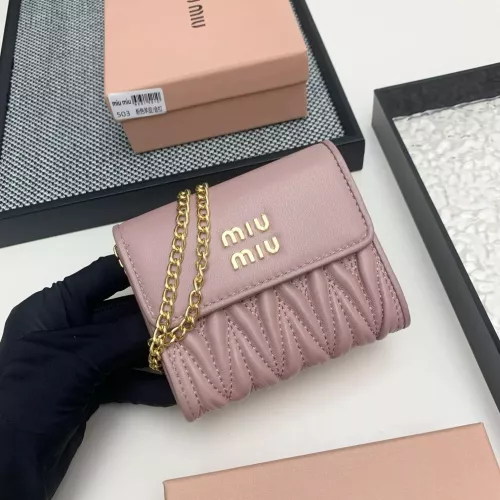 MIU MIU Wallets #1297870 $45.00 USD, Wholesale Replica MIU MIU Fashion Wallets