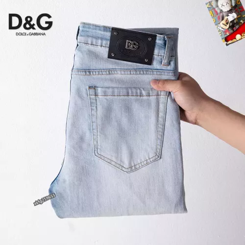 Replica Dolce & Gabbana D&G Jeans For Men #1297871 $48.00 USD for Wholesale