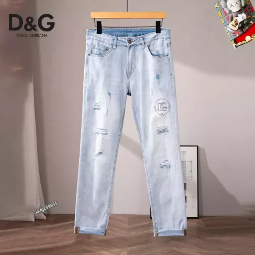 Replica Dolce & Gabbana D&G Jeans For Men #1297871 $48.00 USD for Wholesale