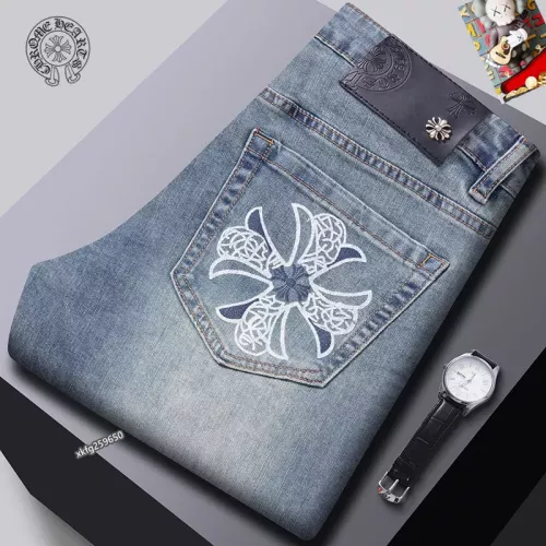 Chrome Hearts Jeans For Men #1297872 $48.00 USD, Wholesale Replica Chrome Hearts Jeans