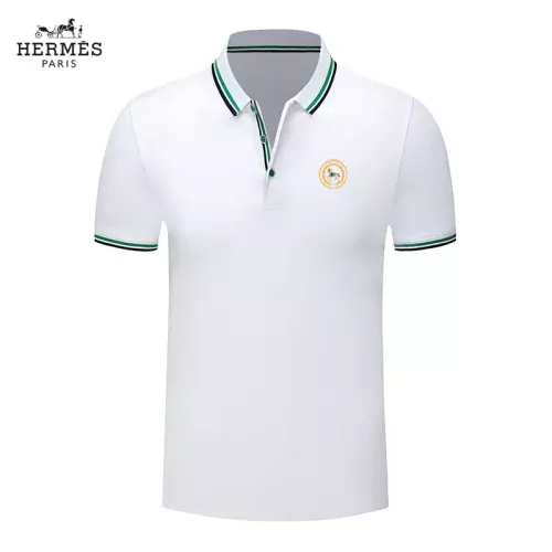 Hermes T-Shirts Short Sleeved For Men #1297903 $29.00 USD, Wholesale Replica Hermes T-Shirts