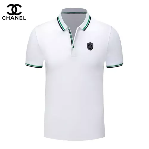 Chanel T-Shirts Short Sleeved For Men #1297908 $29.00 USD, Wholesale Replica Chanel T-Shirts