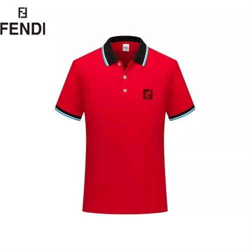 Fendi T-Shirts Short Sleeved For Men #1297963 $29.00 USD, Wholesale Replica Fendi T-Shirts