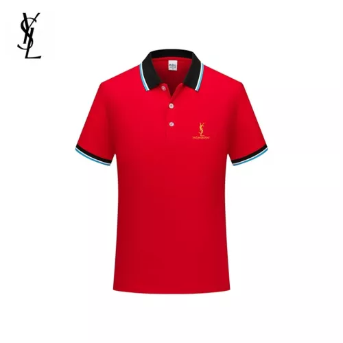 Yves Saint Laurent YSL T-shirts Short Sleeved For Men #1297971 $29.00 USD, Wholesale Replica Yves Saint Laurent YSL T-shirts