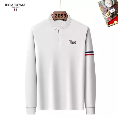 Thom Browne TB T-Shirts Long Sleeved For Men #1297979 $40.00 USD, Wholesale Replica Thom Browne TB T-Shirts