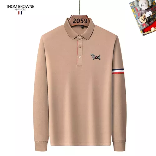 Thom Browne TB T-Shirts Long Sleeved For Men #1297981 $40.00 USD, Wholesale Replica Thom Browne TB T-Shirts