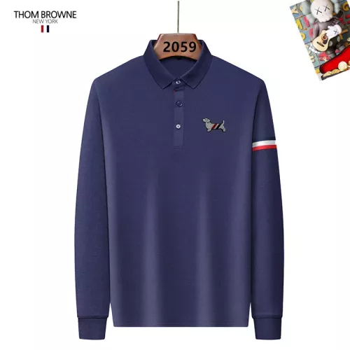 Thom Browne TB T-Shirts Long Sleeved For Men #1297984 $40.00 USD, Wholesale Replica Thom Browne TB T-Shirts