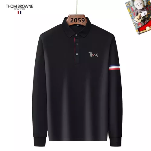 Thom Browne TB T-Shirts Long Sleeved For Men #1297986 $40.00 USD, Wholesale Replica Thom Browne TB T-Shirts