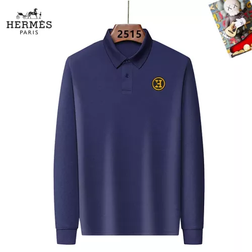 Hermes T-Shirts Long Sleeved For Men #1298050 $40.00 USD, Wholesale Replica Hermes T-Shirts