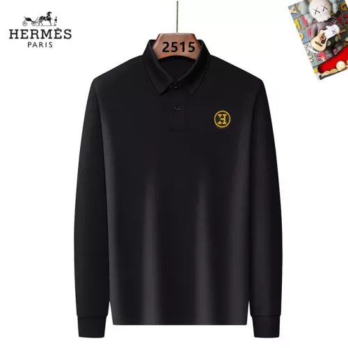 Hermes T-Shirts Long Sleeved For Men #1298051 $40.00 USD, Wholesale Replica Hermes T-Shirts